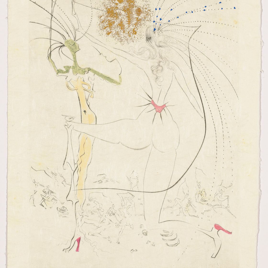 Salvador Dalí — Венера с четырьмя венцами, изображение 11