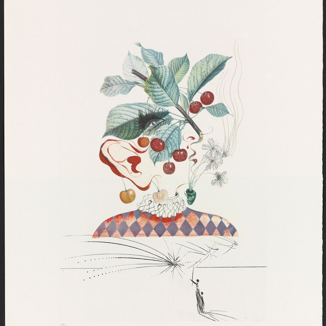 Salvador Dalí — Десять тарелок от: FlorDali ("Лесные фрукты") (M. & L. 344, 346-7, 349-355), изображение 2