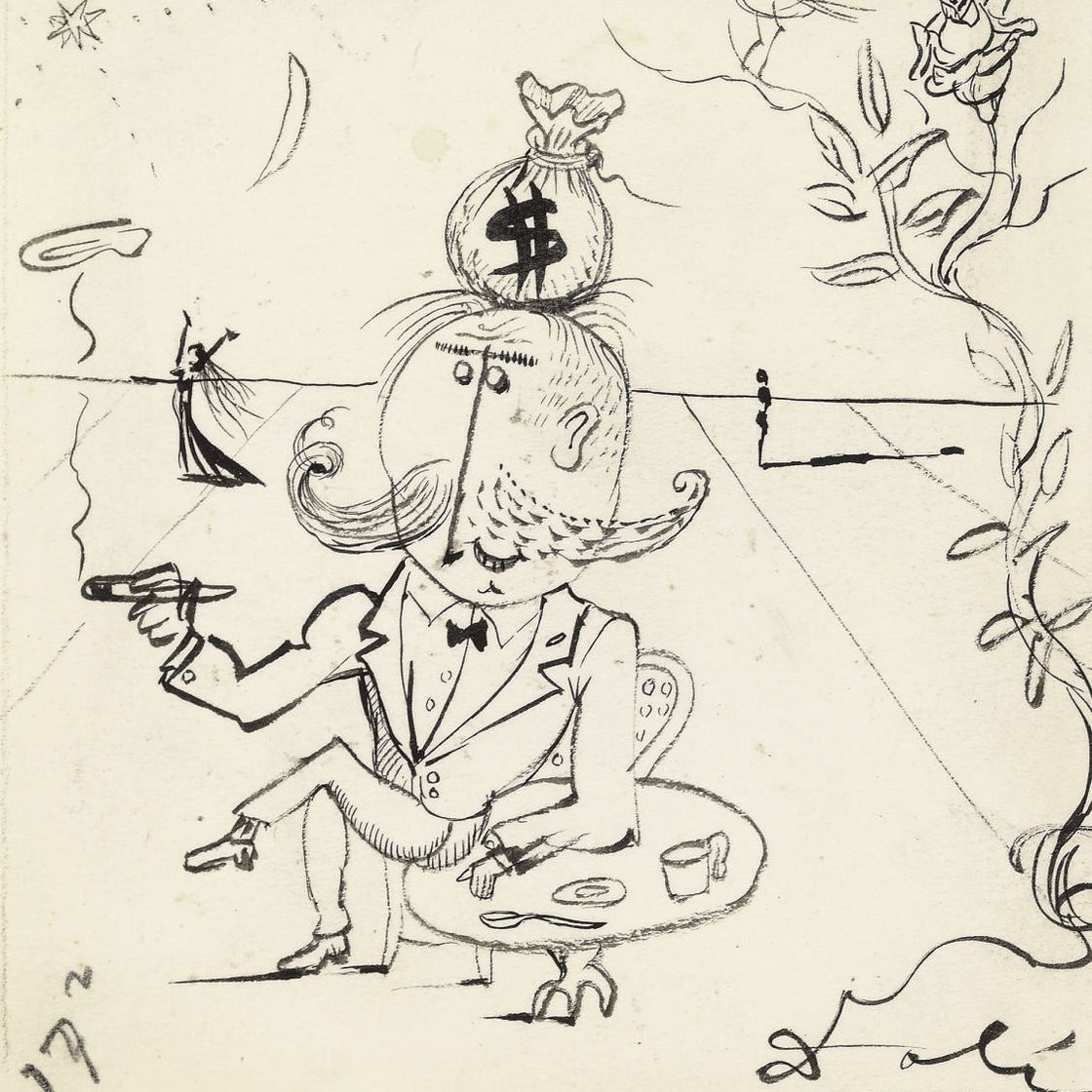 Salvador Dalí — У меня на уме деньги