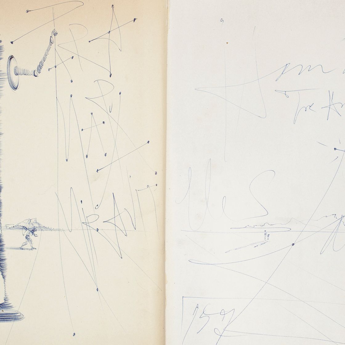 Salvador Dalí — Танец Дж. Тралла Соби, "Сальвадор Дали", Нью-Йорк, 1946