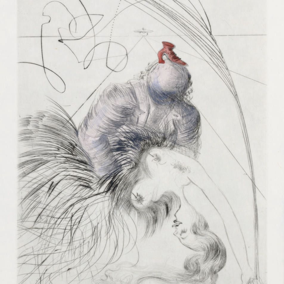 Salvador Dalí — Венера с четырьмя ножками (M. & L. 357-76)