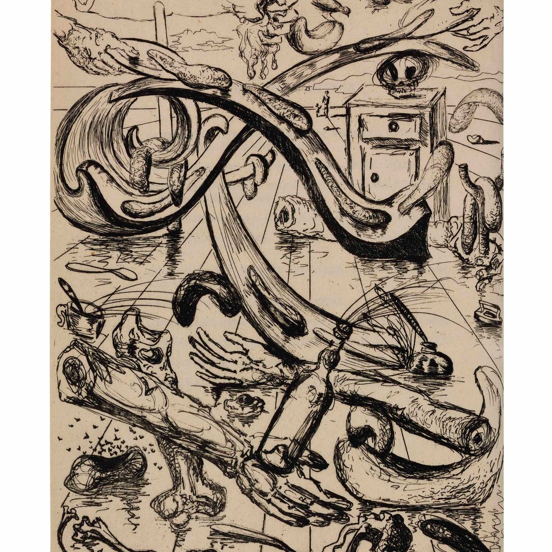 Salvador Dalí — Тристан Тцара, "Зерно и проблемы", Деноэль и Стил, Париж, 1935
