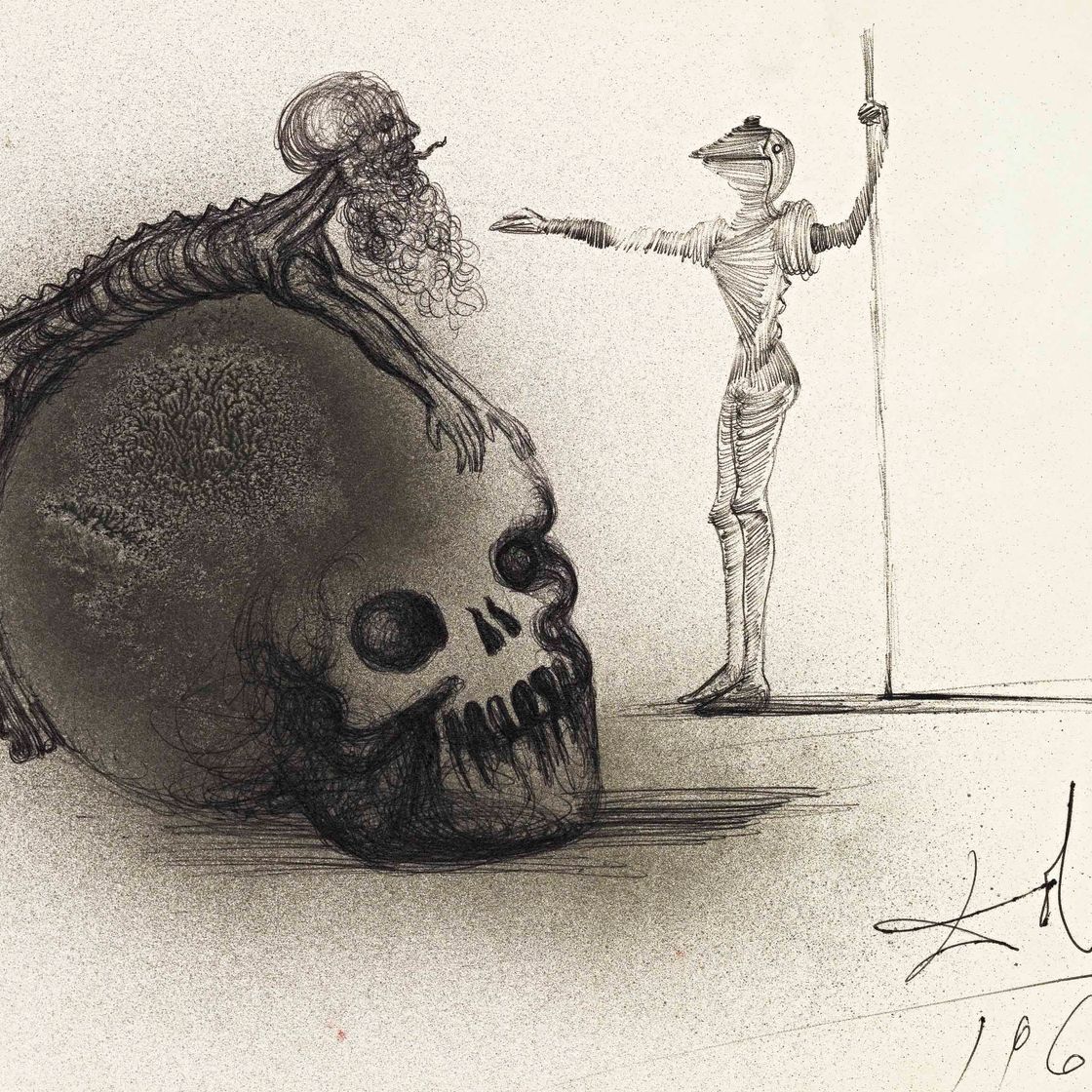 Salvador Dalí — Поместье делла гротта ди Монтесинос