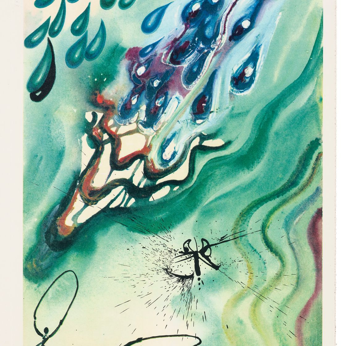 Salvador Dalí — Приключения Алисы в Стране чудес, изображение 3