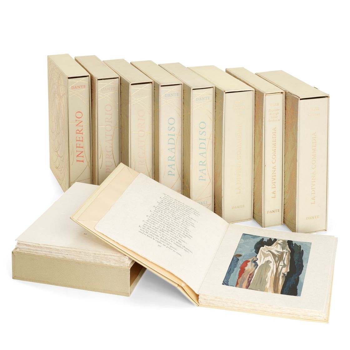 Salvador Dalí — Данте Алигьери, "Божественная комедия", "Искусство и наука", Салани, Верона, 1964