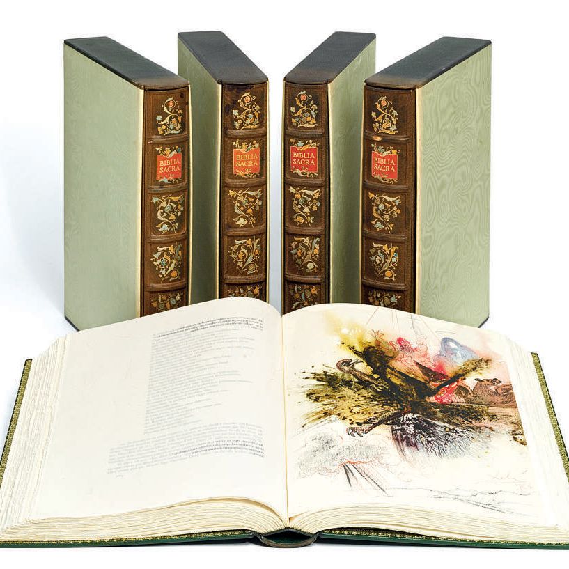 Salvador Dalí — Священная библия, Милан, Риццоли, 1967 (M. & L. 1600)