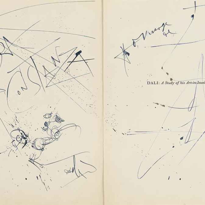 Salvador Dalí — Признание в любви к шевалю