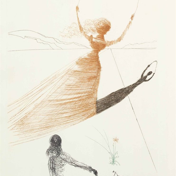 Salvador Dalí — Приключения Алисы в Стране чудес