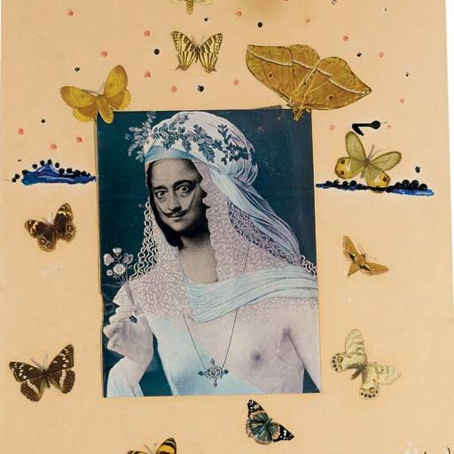 Salvador Dalí — Автопортрет а-ля Мона Лиза