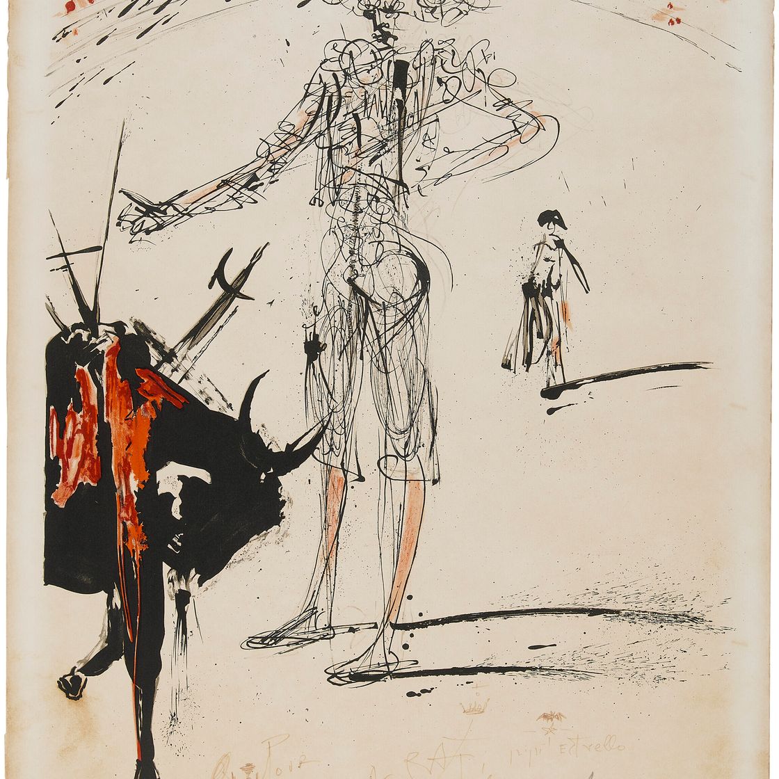 Salvador Dalí — Коррида № 4, Окружной суд: Серия боев быков