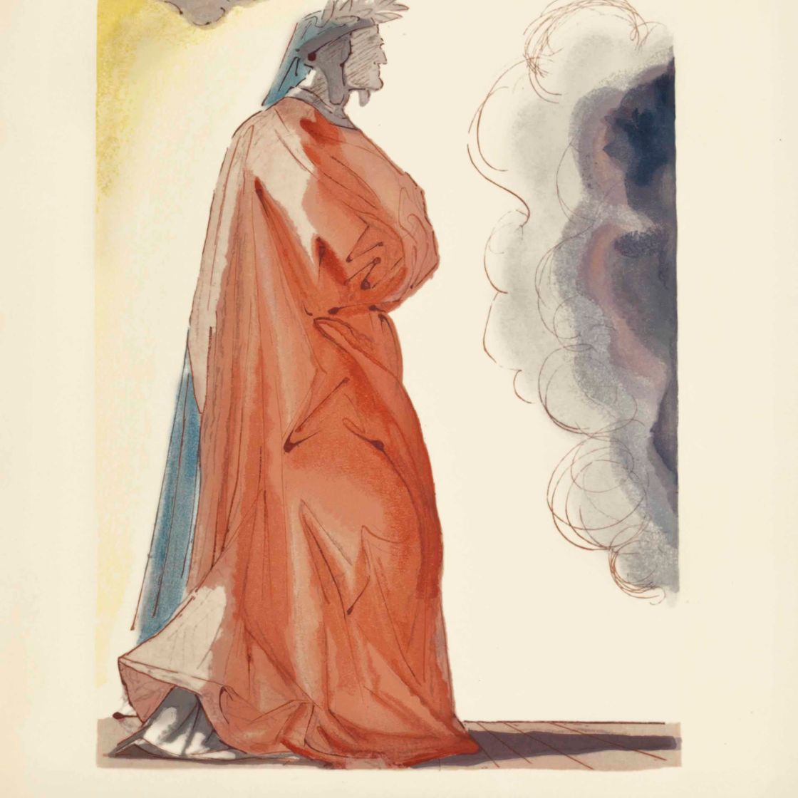 Salvador Dalí — "Божественная комедия" , "Искусство и наука", Салани, Италия, 1960-64