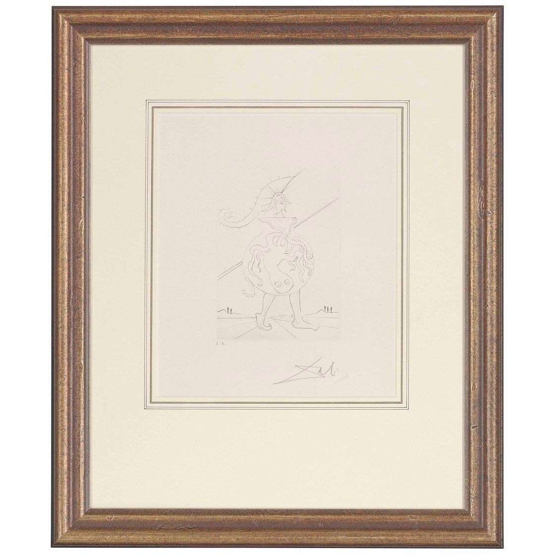 Salvador Dalí — Генрих V (а), из книги "Много шума из-за Шекспира" (M. & L. 402)