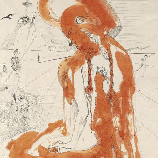 Salvador Dalí — Афина