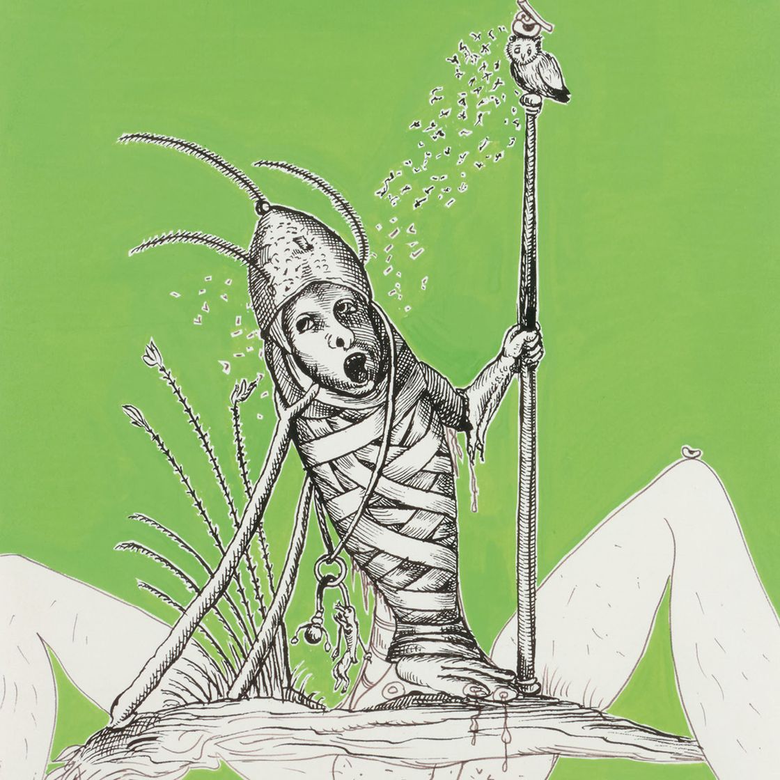Salvador Dalí — Без титра (Выздоровление, иллюстрация к "Пантагрюэлю")