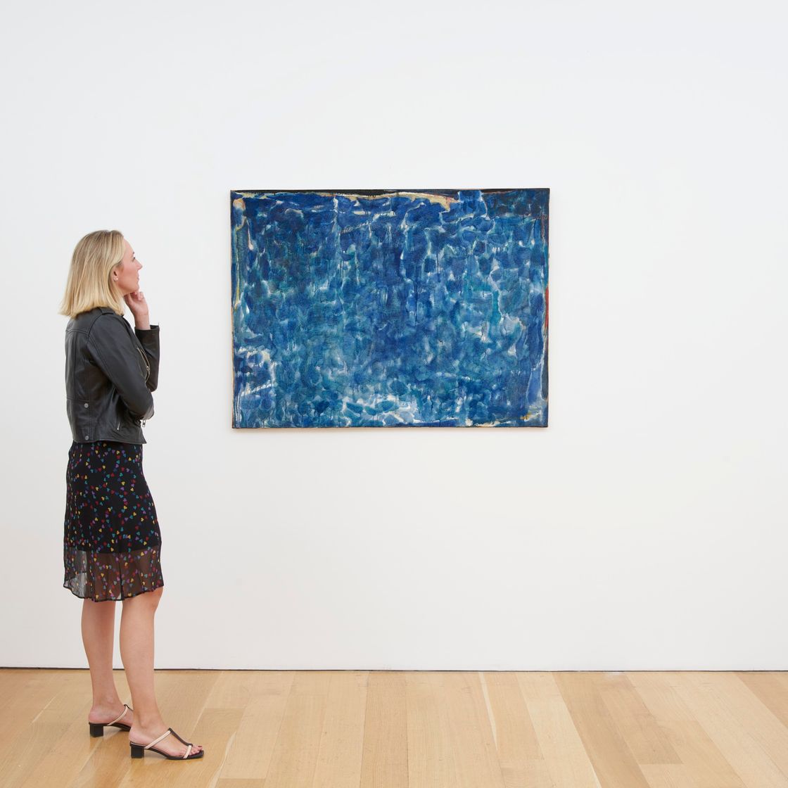 Sam Francis — Синяя композиция, изображение 2