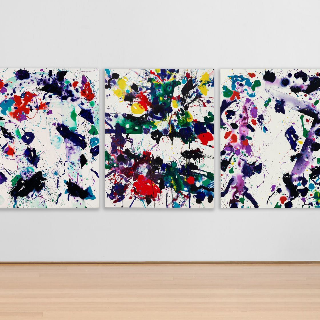 Sam Francis — Без названия (триптих), изображение 2