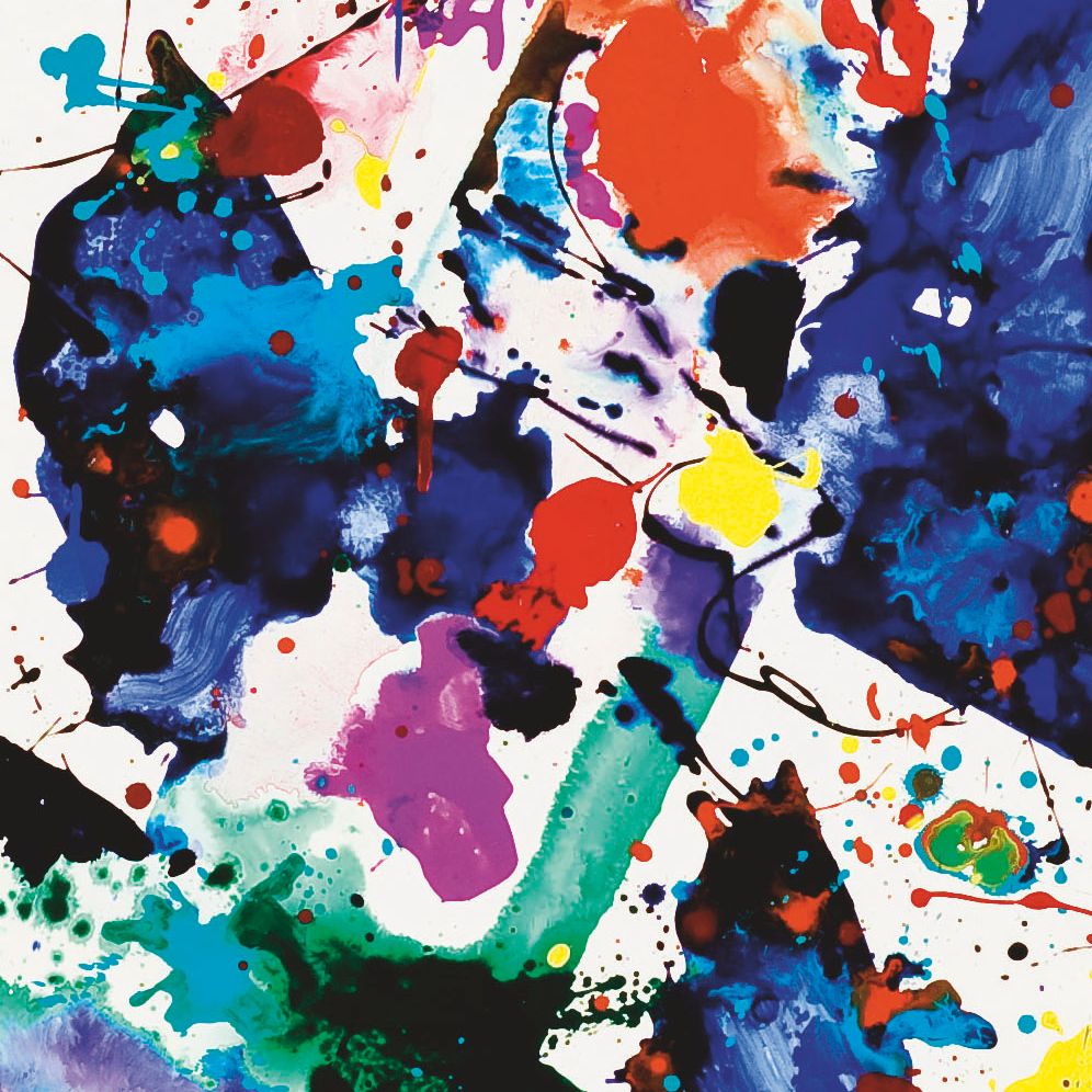 Sam Francis — Стоячая вода (SFP80-71)