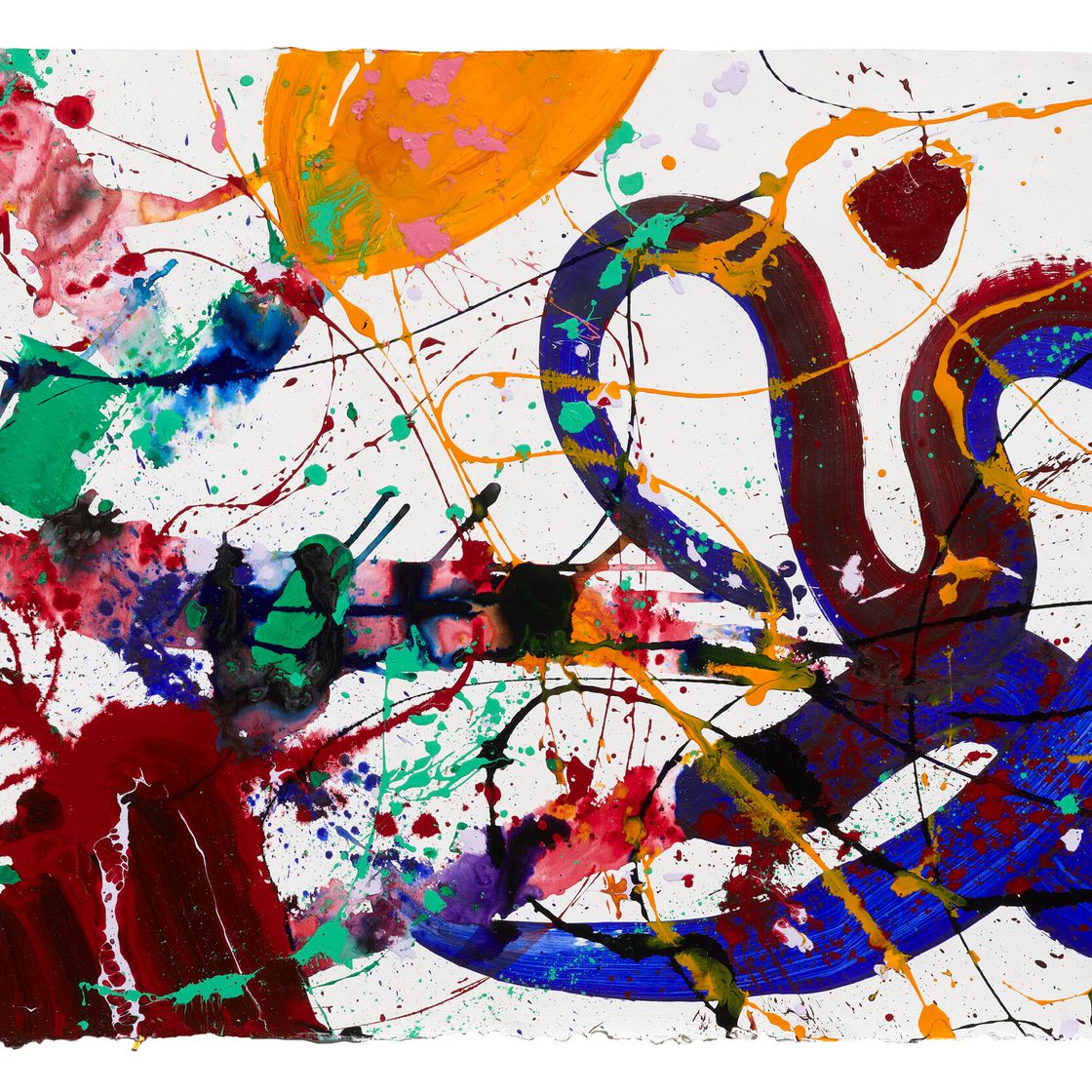 Sam Francis — Без титра, изображение 2