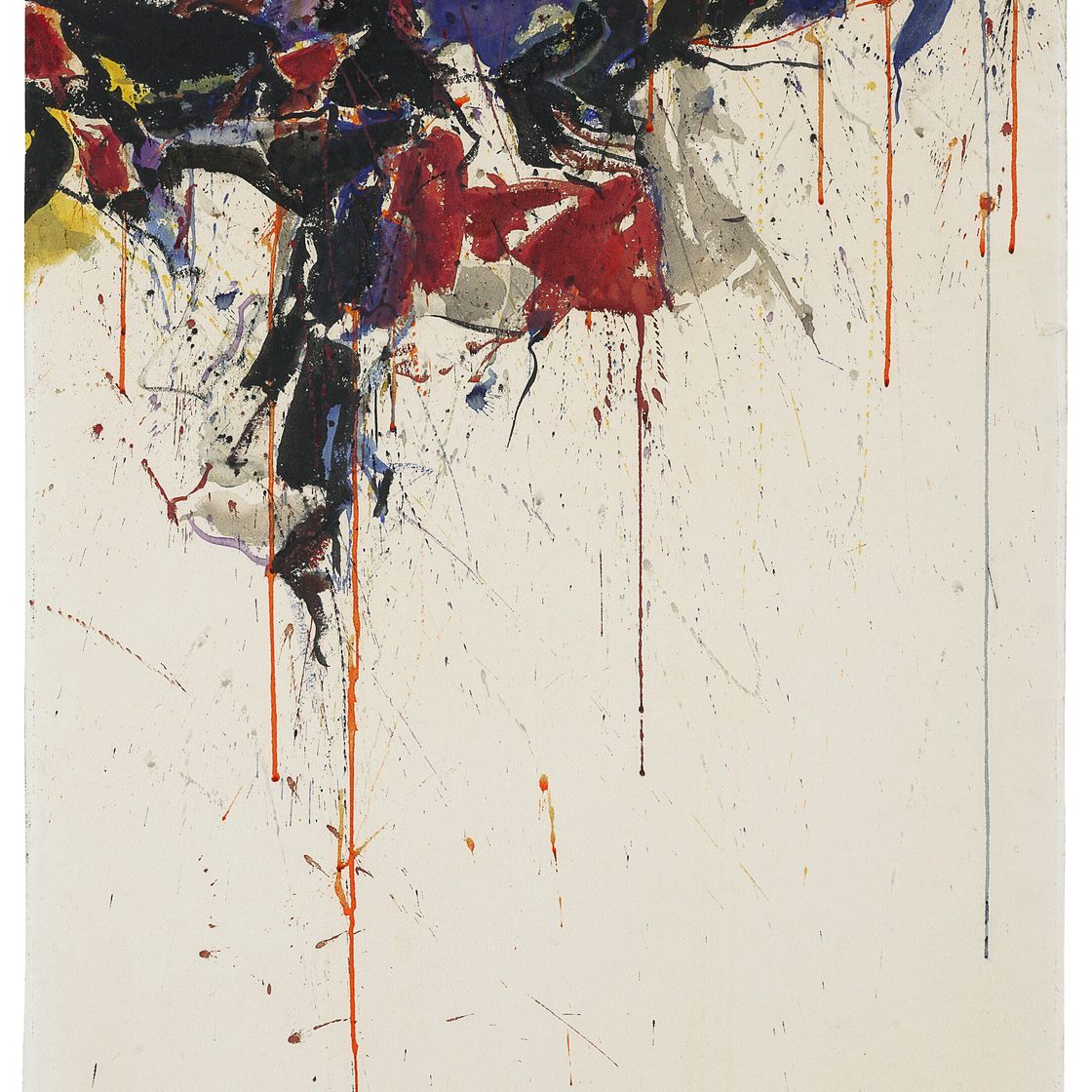 Sam Francis — Соединенный белым мостиком, изображение 1