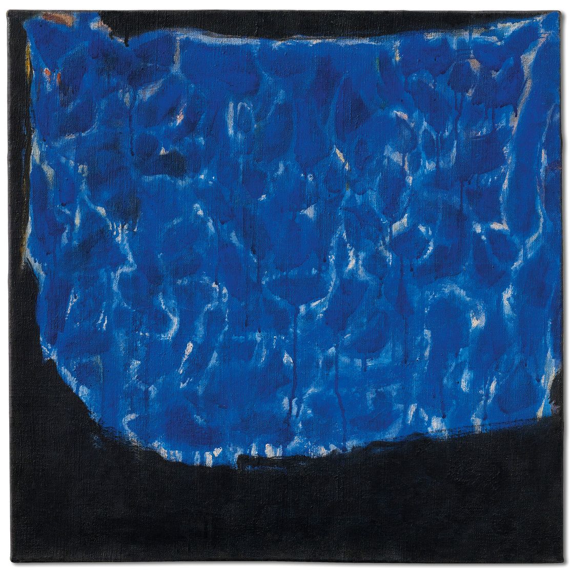 Sam Francis — Синий и черный, изображение 1