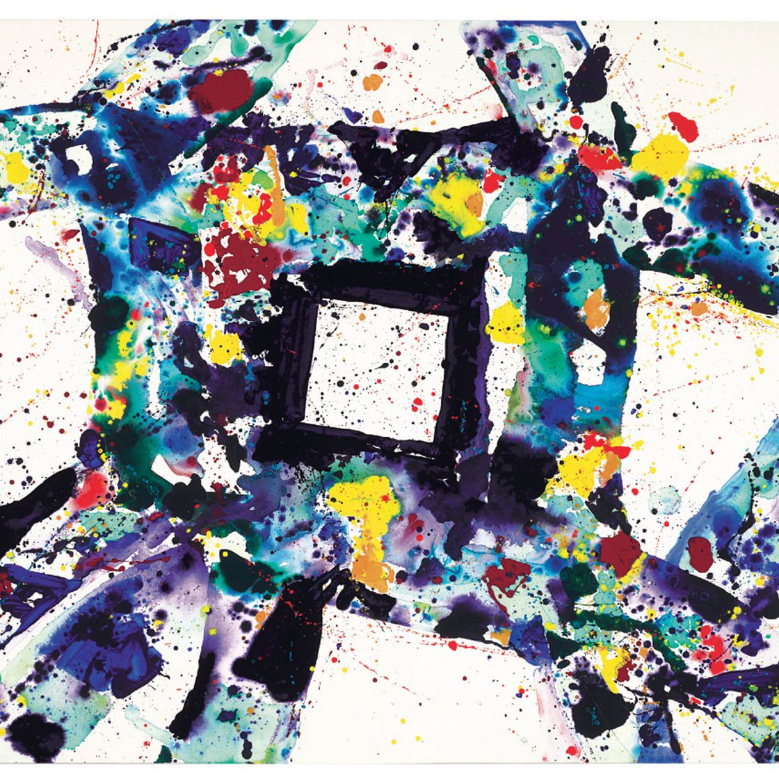 Sam Francis — Обращенный внутрь
