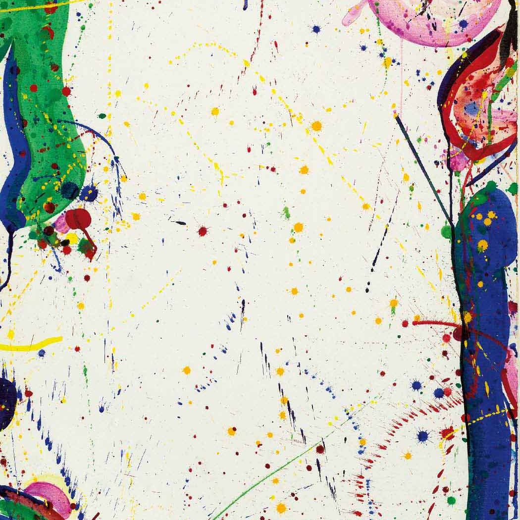 Sam Francis — Яркий рисунок кольца