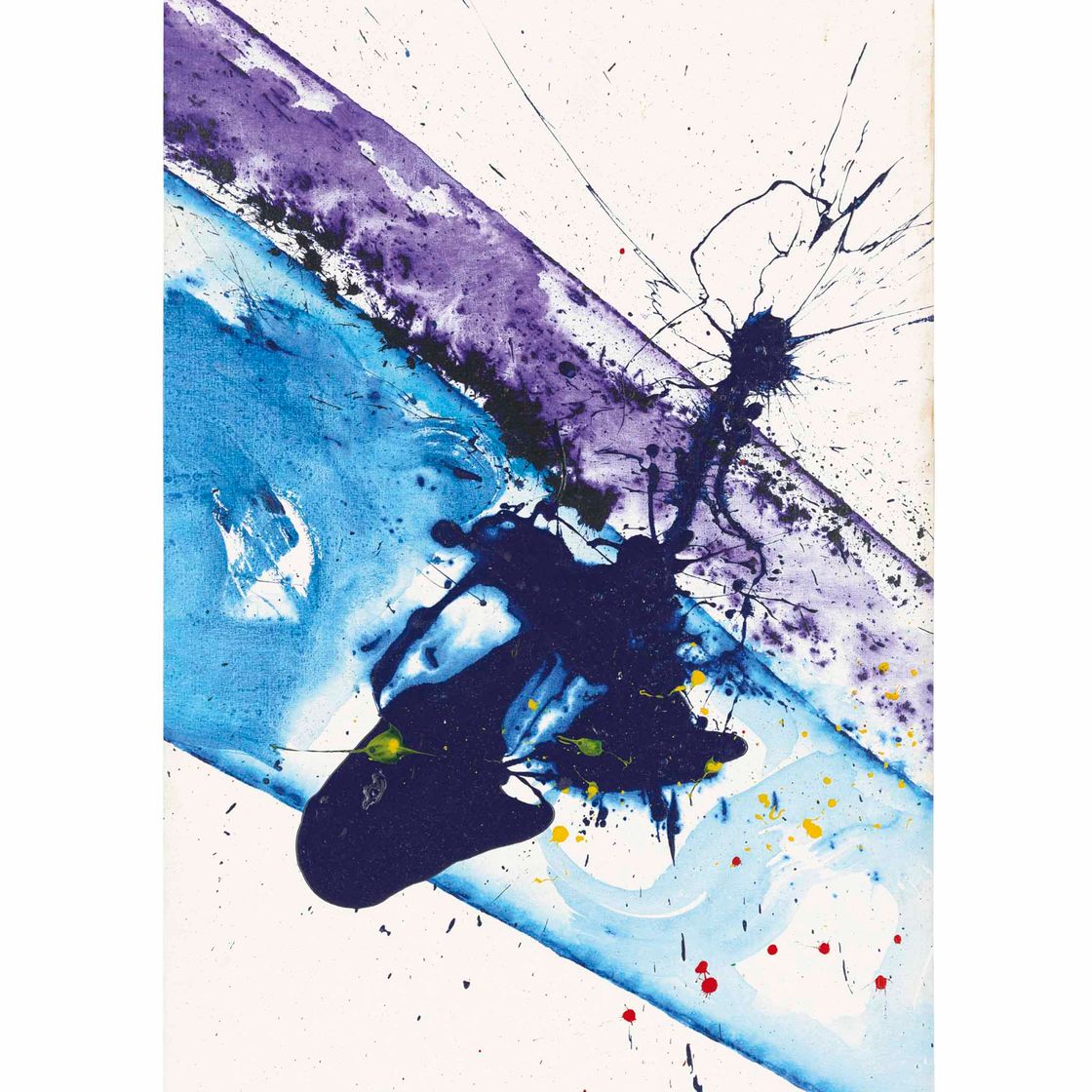 Sam Francis — Без названия (Исследование № 1)