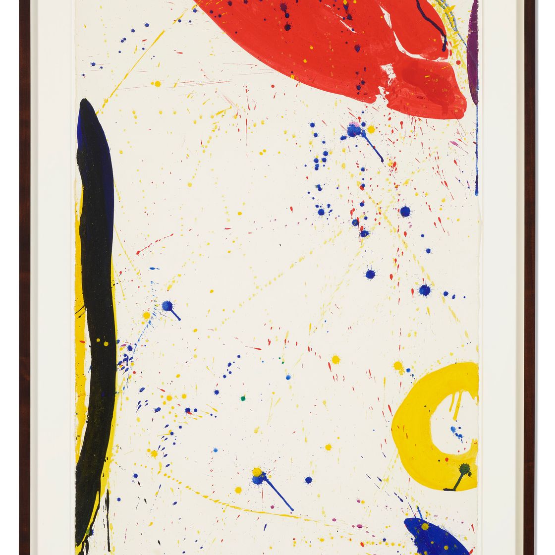 Sam Francis — Без названия (Яркий рисунок кольца), изображение 2