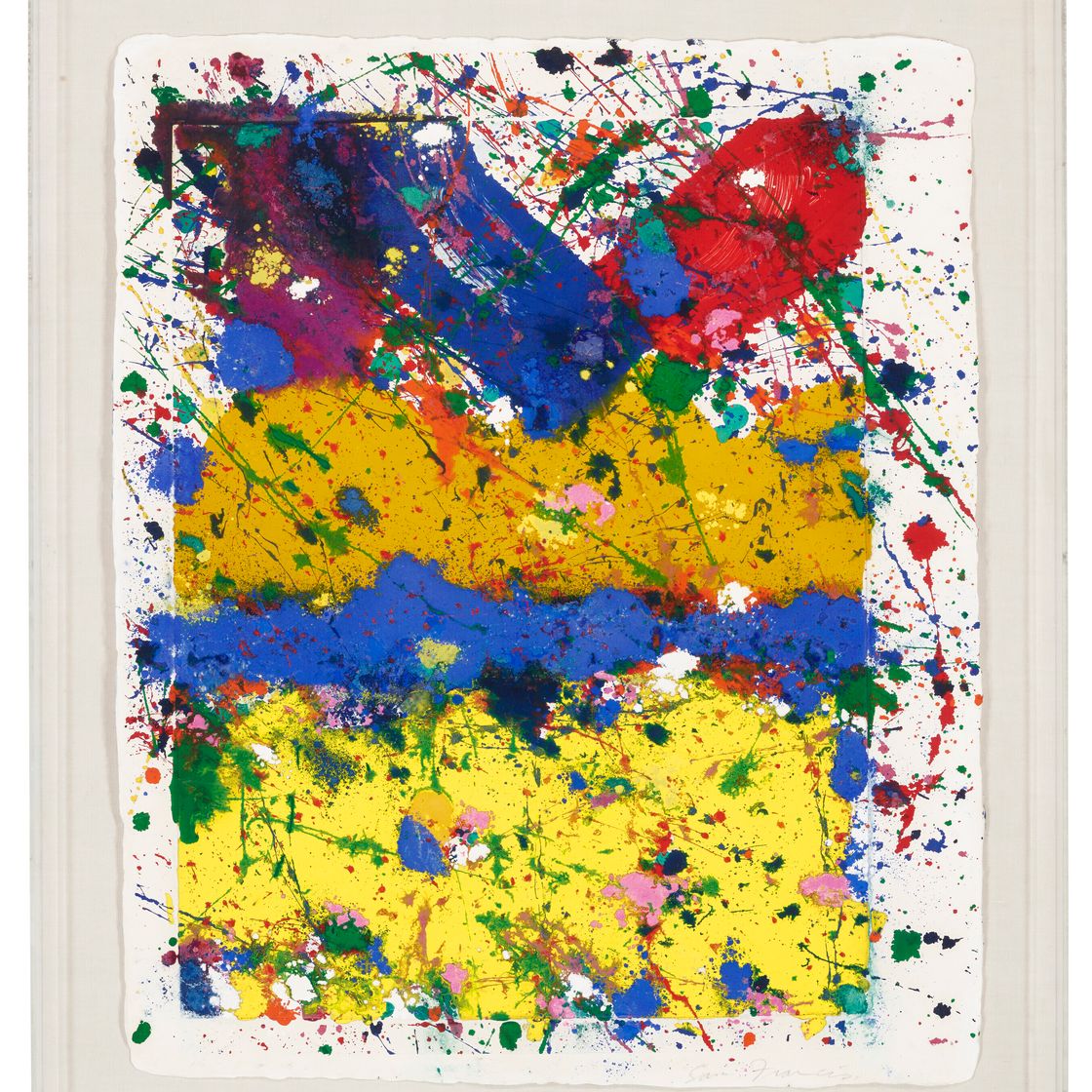Sam Francis — Без названия, изображение 2