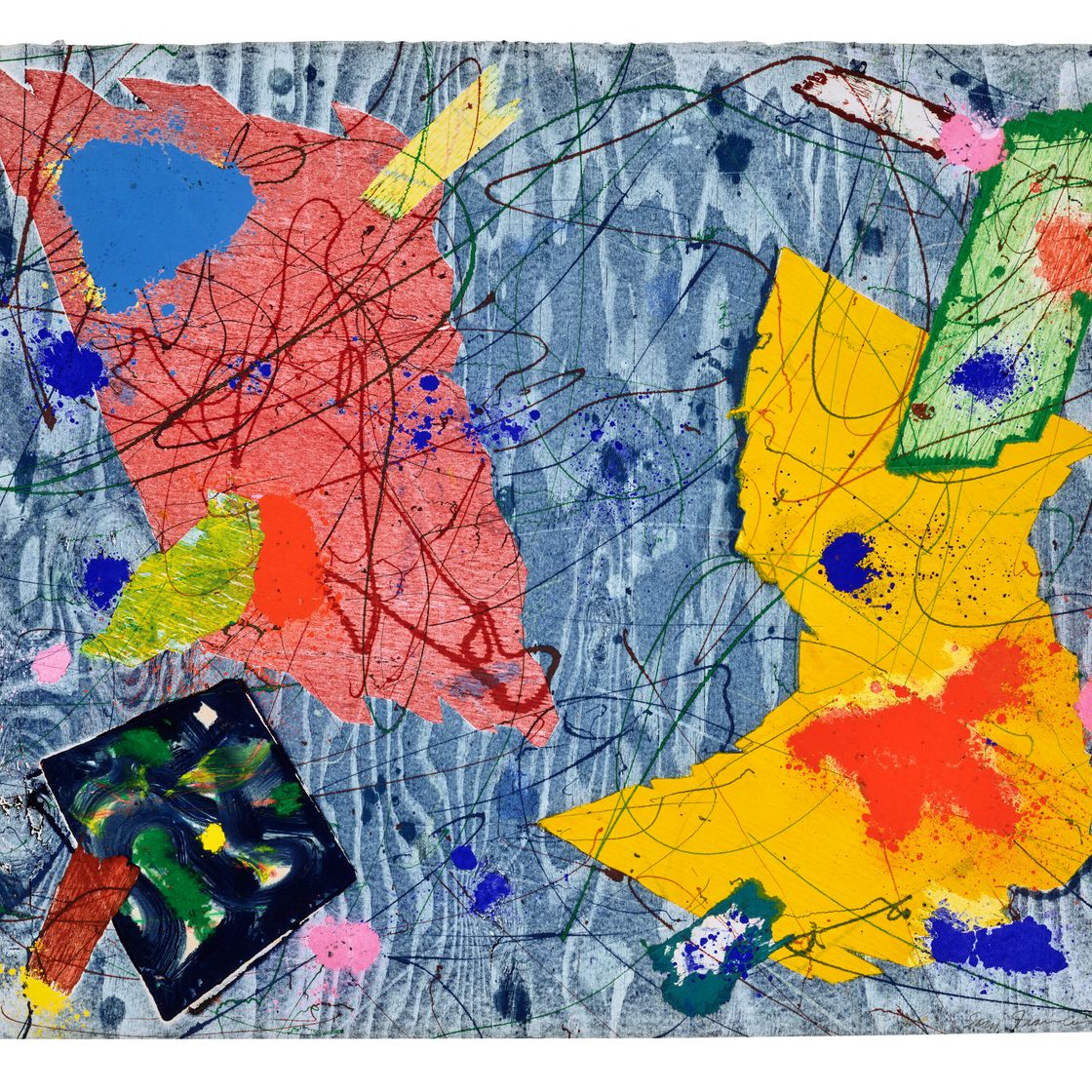 Sam Francis — Без названия [EXP-SF-58-14], изображение 1