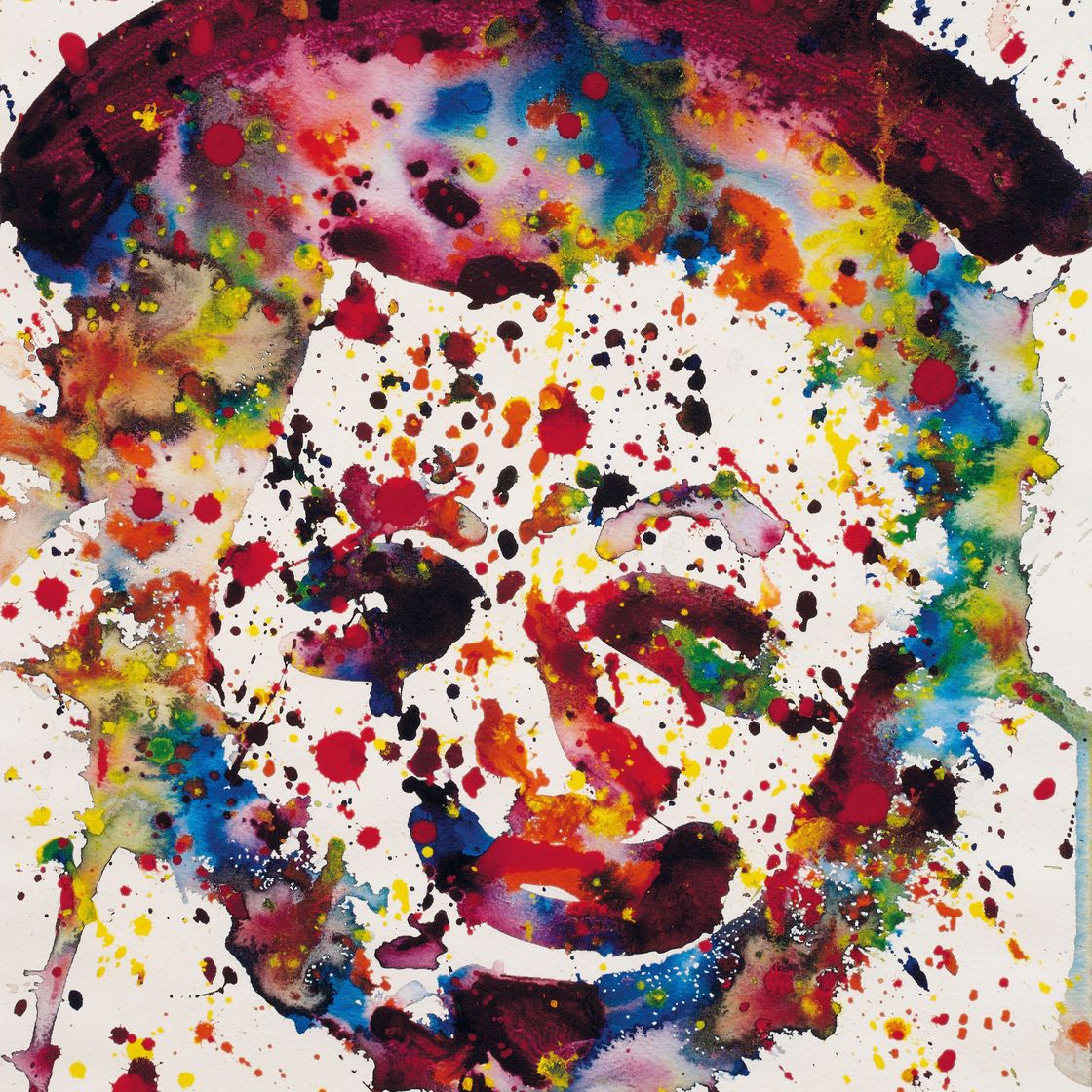 Sam Francis — Автопортрет 1974 года