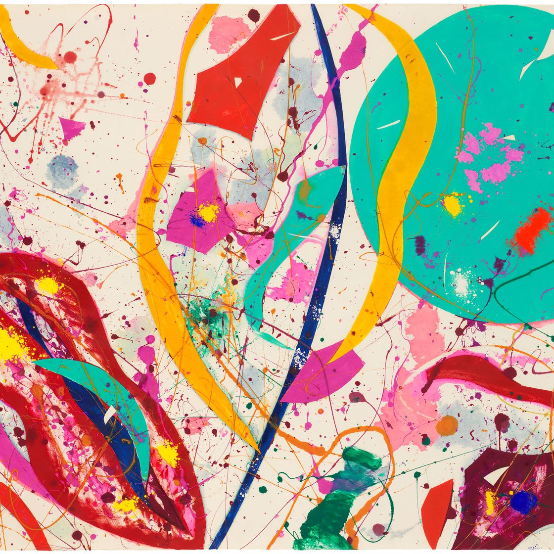 Sam Francis — Без названия (SFM 86-235)