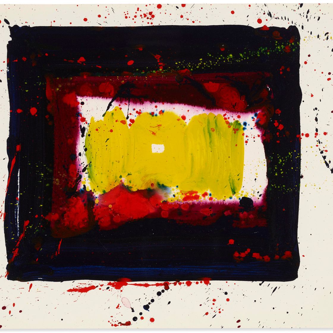 Sam Francis — Без названия, Лос-Анджелес