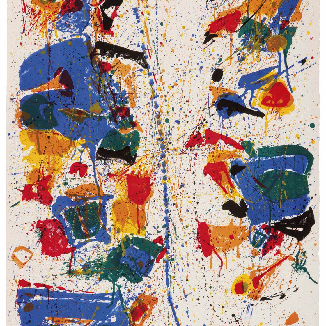 Sam Francis — Белая линия