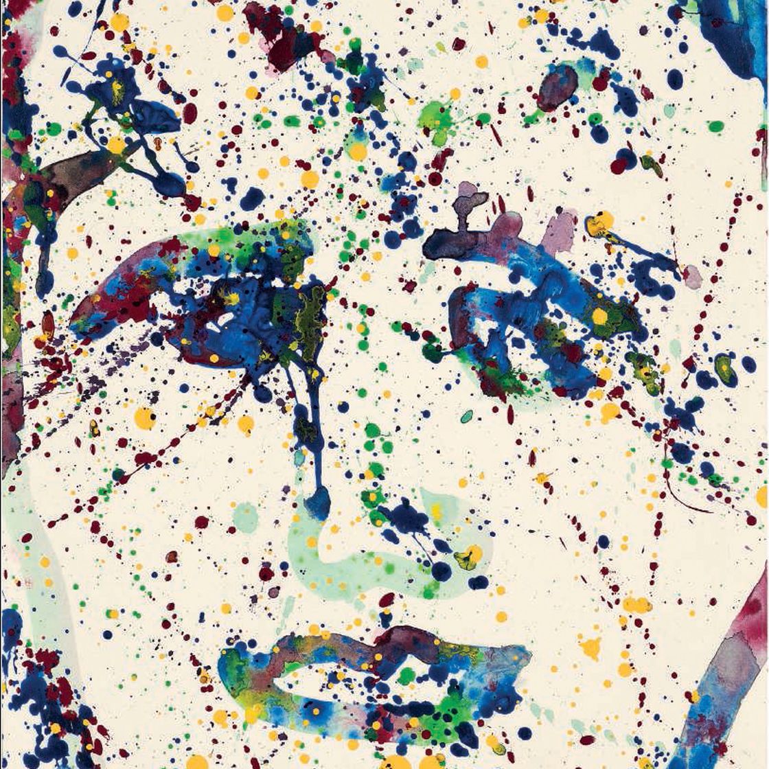 Sam Francis — Без названия (от 36 лиц Као)