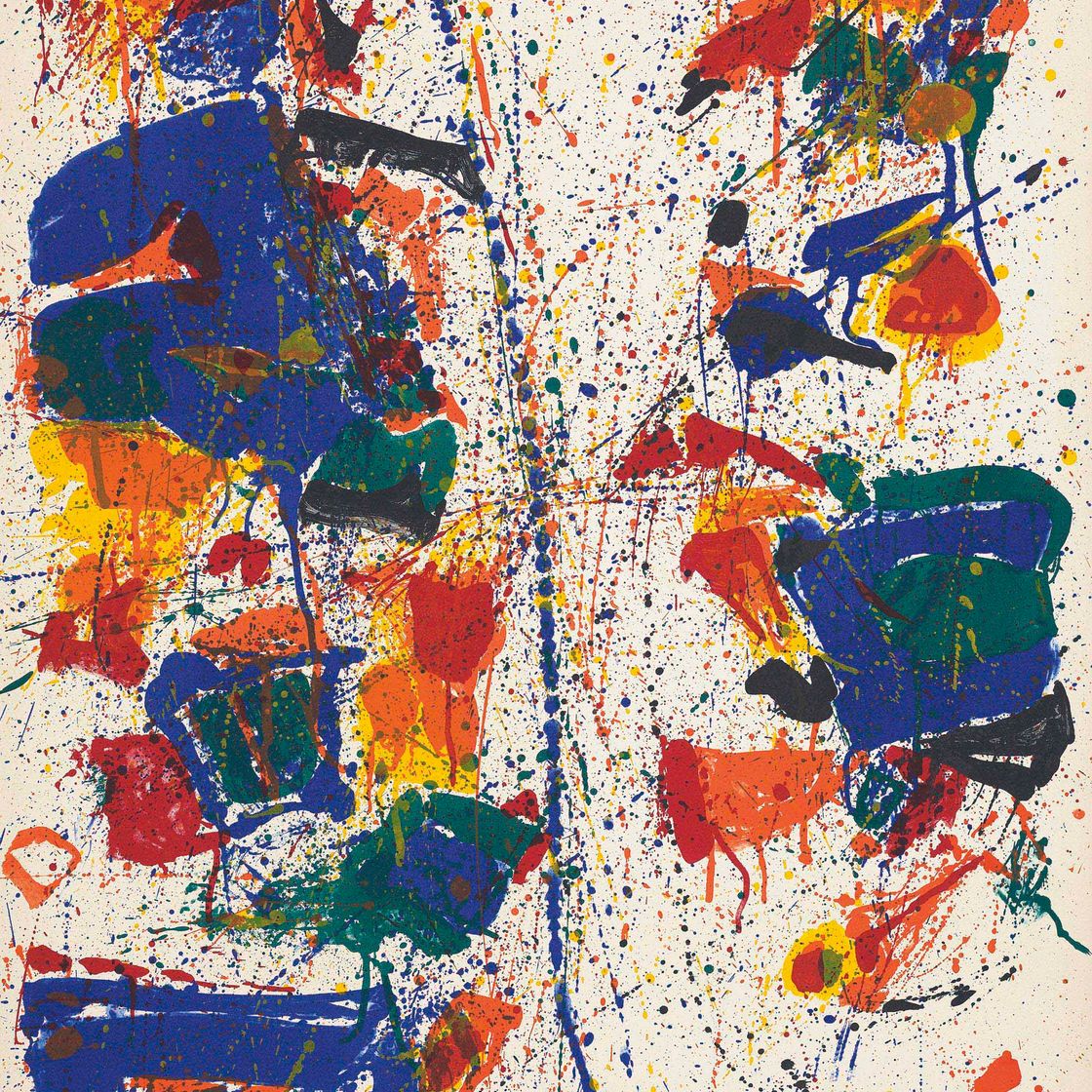 Sam Francis — Белая линия (посадочная площадка 6)