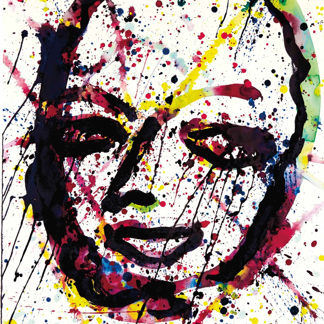 Sam Francis — Автопортрет