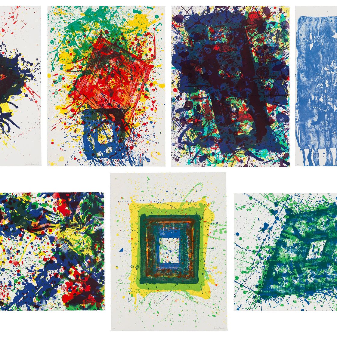 Sam Francis — Оригинальные литографии Сэма Фрэнсиса