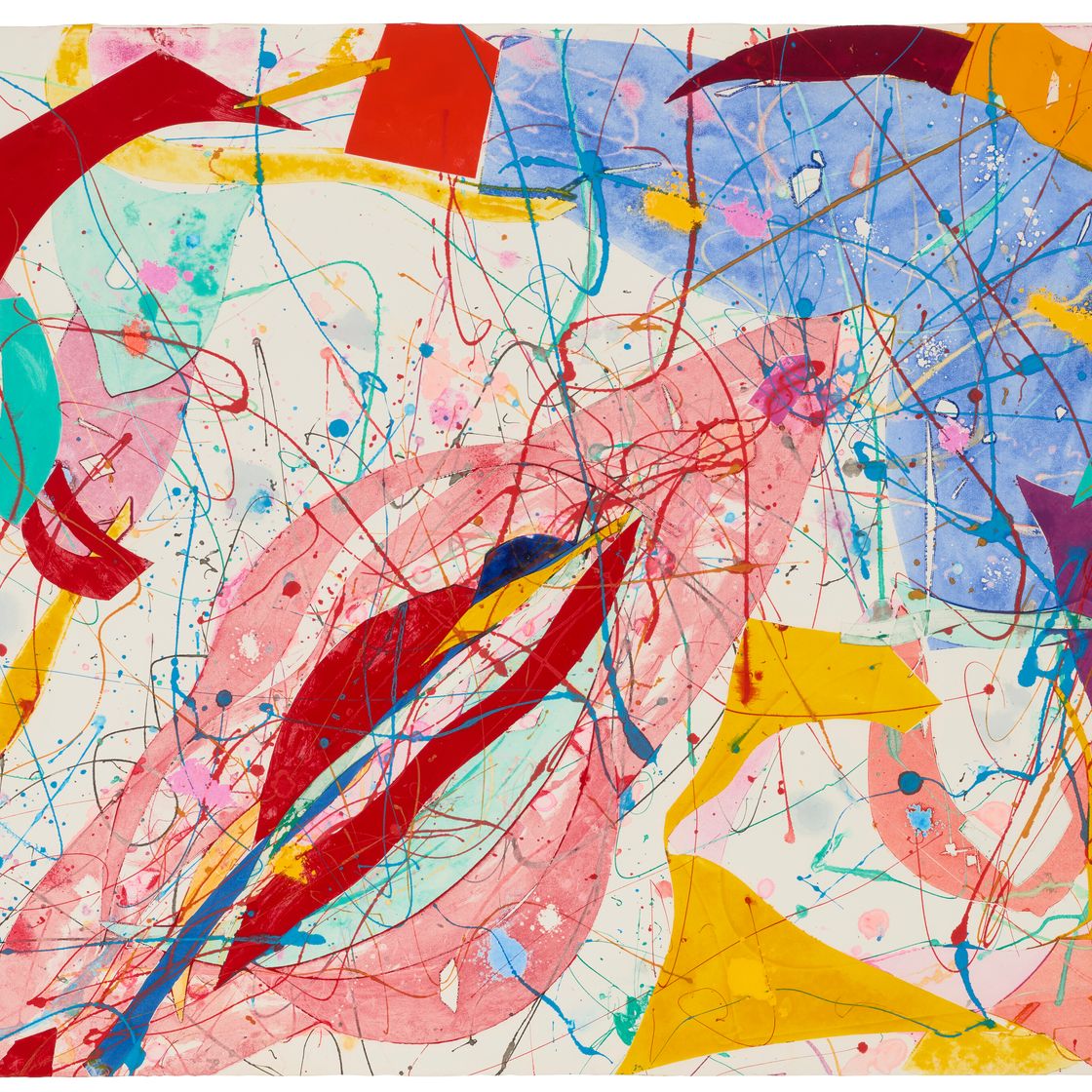 Sam Francis — Без названия (SFM 86-239)