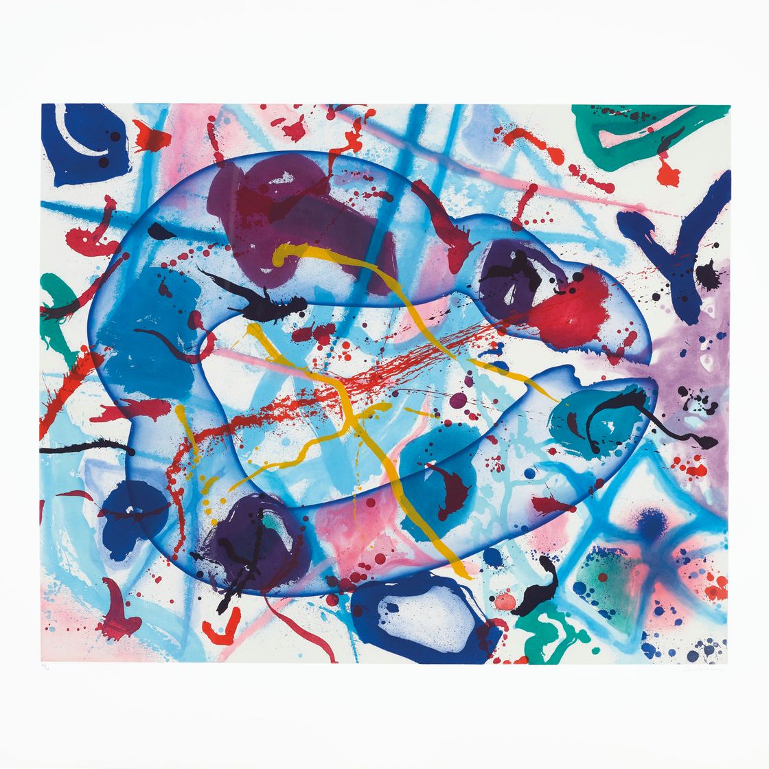 Sam Francis — Триетто 4