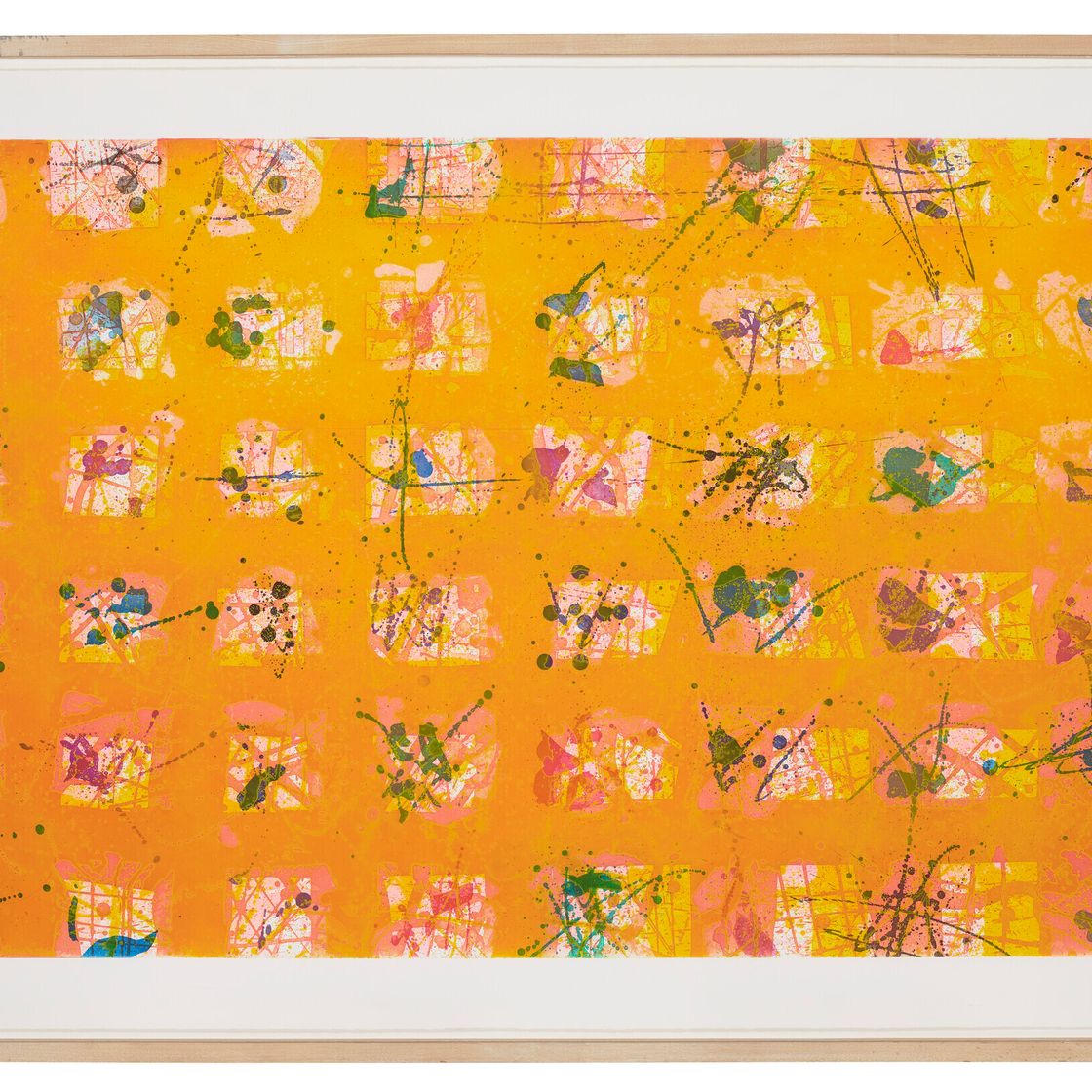Sam Francis — Пьоджа д'Оро (Золотой дождь) (SFE-069RC), изображение 2