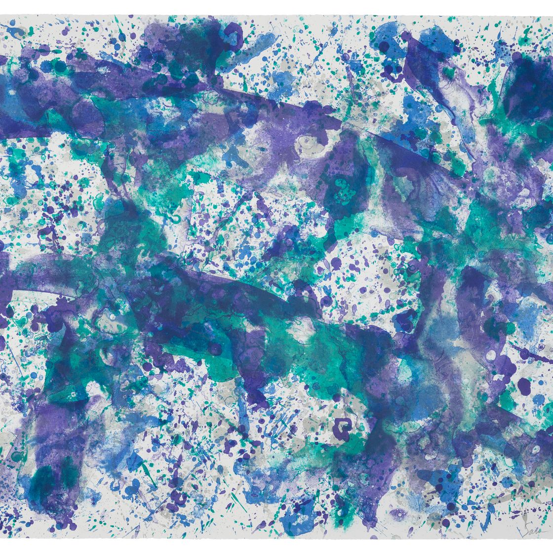 Sam Francis — Дымовая сера [SF-183]