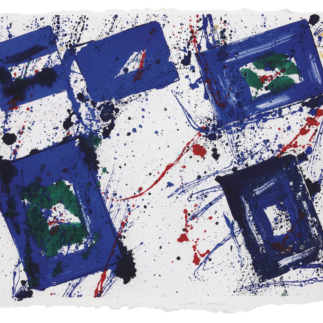 Sam Francis — [Без названия]