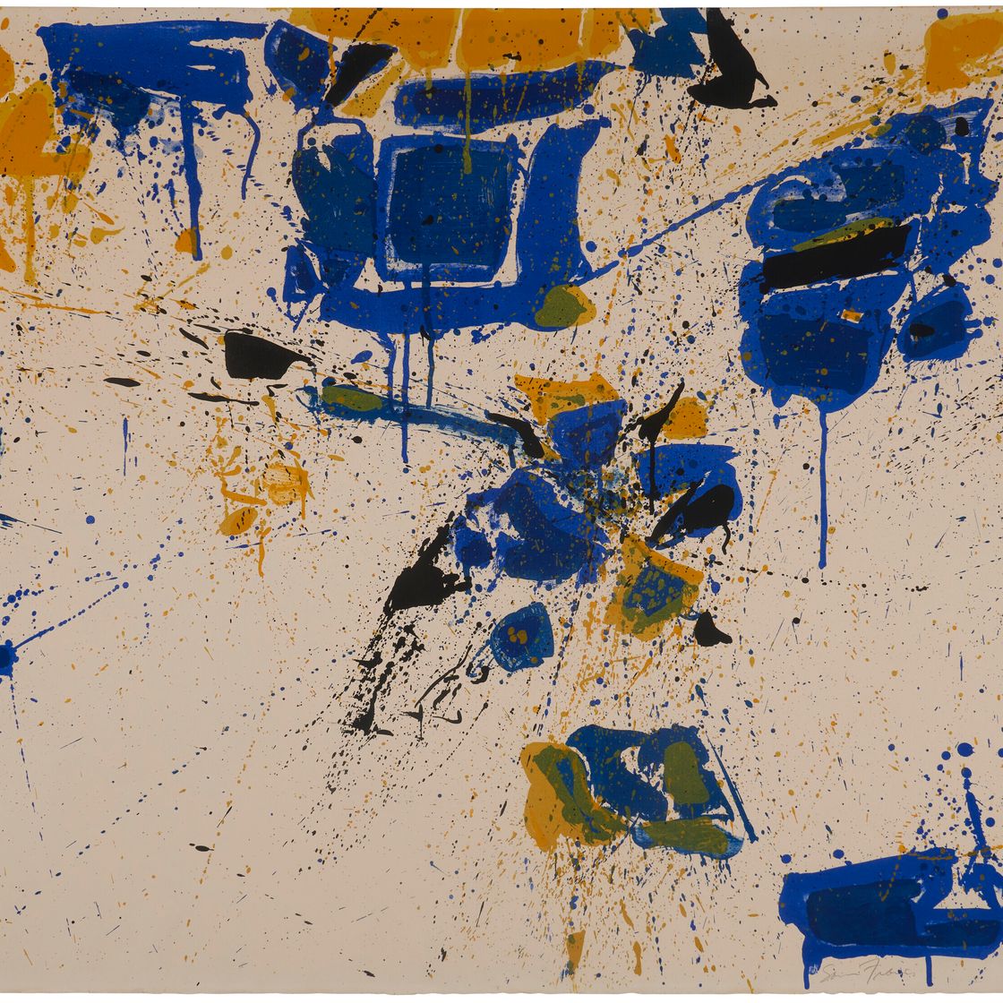Sam Francis — Четыре гравюры художника