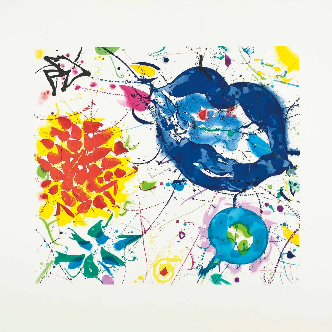 Sam Francis — Сенца Титоло III