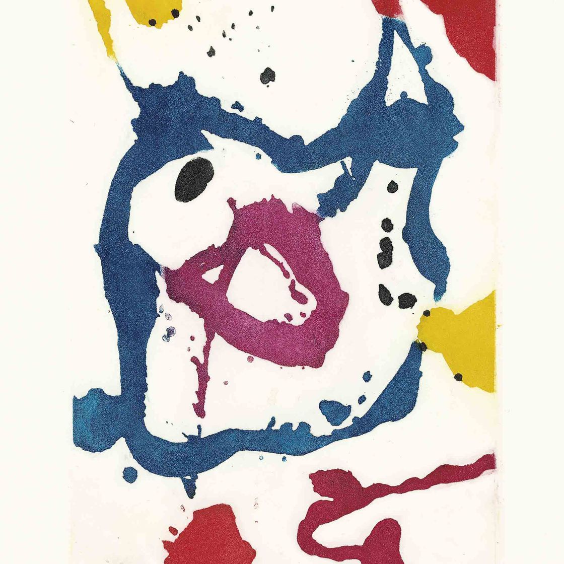 Sam Francis — Кэтлин Фрейзер, "Баундэйр", издательство "Ляпис Пресс", Санта-Моника, 1988 год (Лембарк, I81-86)
