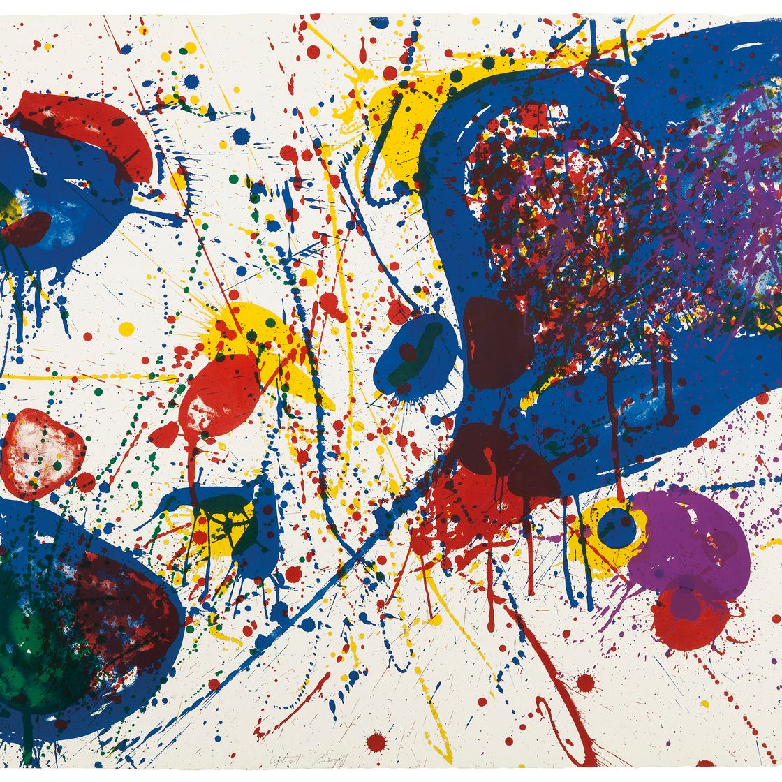 Sam Francis — Светло-фиолетовый