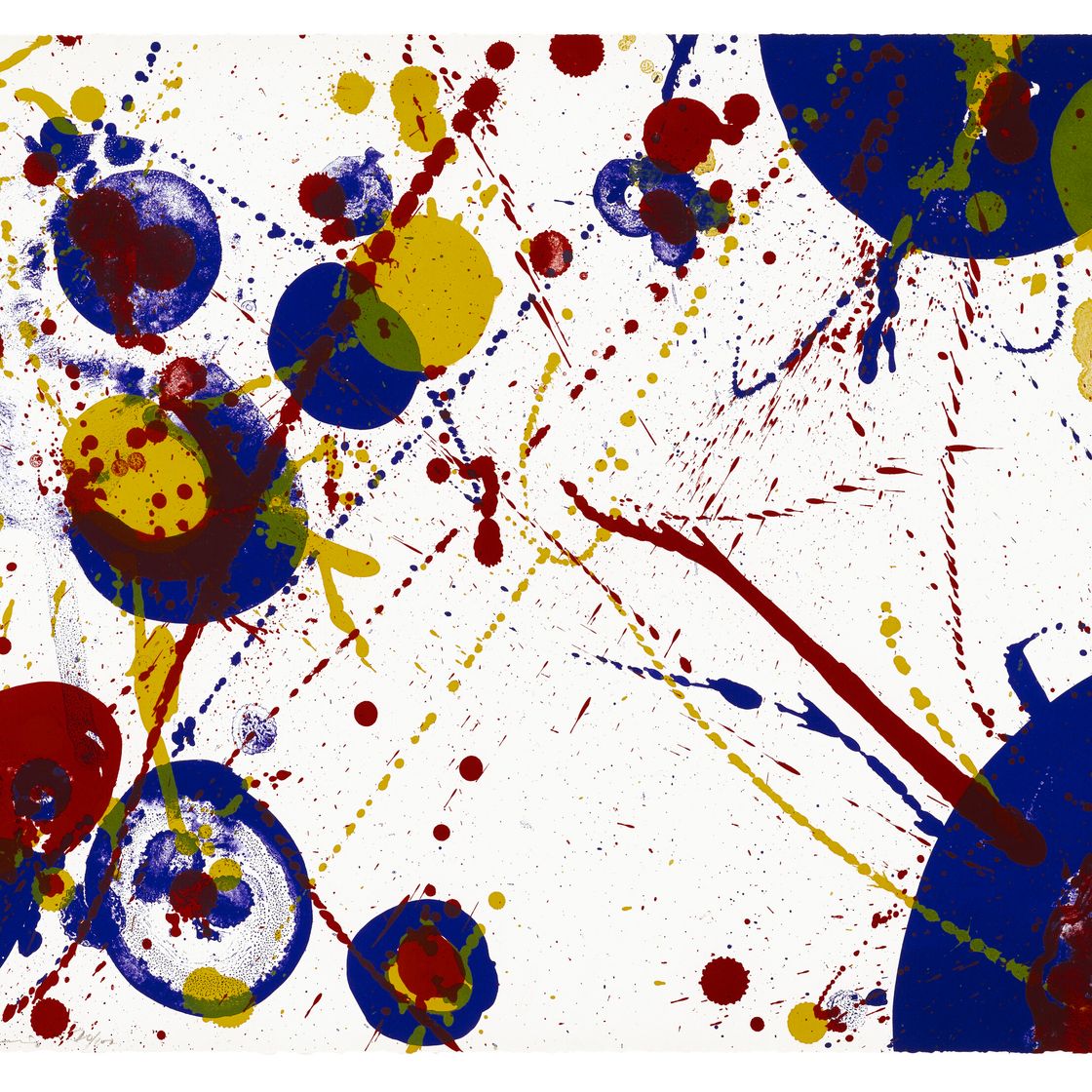 Sam Francis — Набор из 8 предметов - 7, из коробки из Пасадены