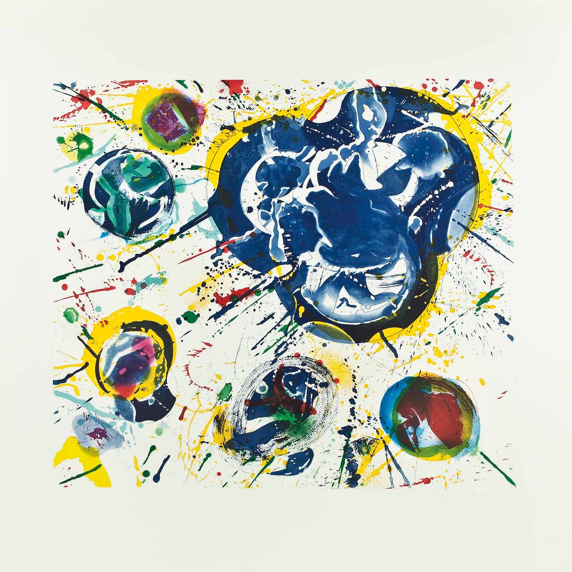 Sam Francis — Сенца Титоло I