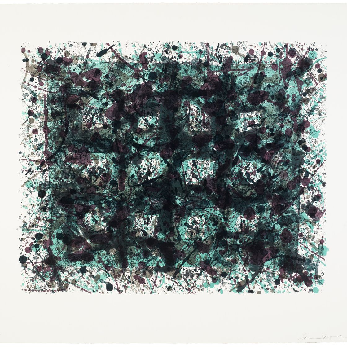 Sam Francis — Без названия (SF-256)